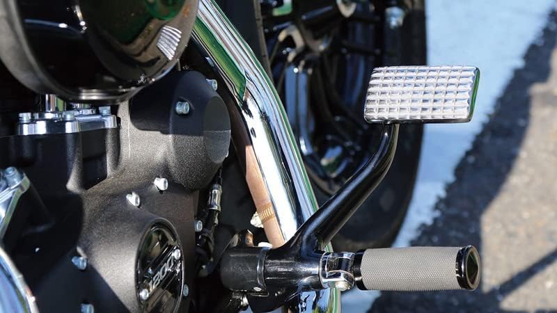 Kijima Motorcycle Parts Brake Pedal Cover (Aluminum) Long Size for 2014 and later Sportster (HD-05365)