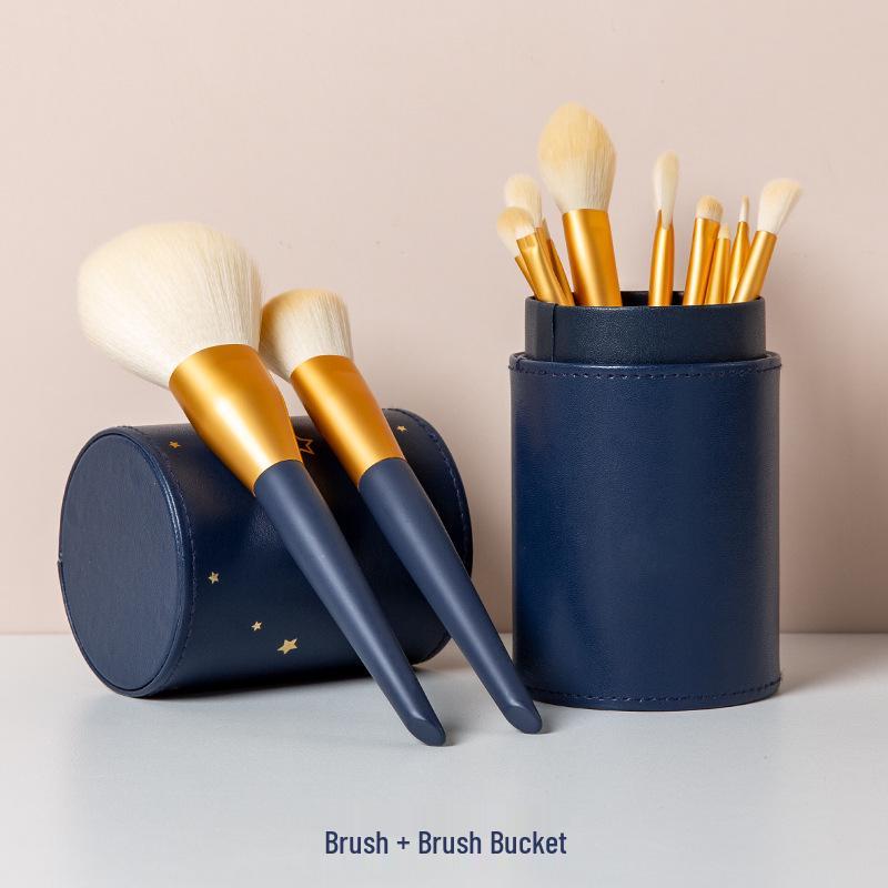 Grapewood Soft Bristle Eye Makeup Brush Set: Eyeshadow, Blush & Powder Brushes