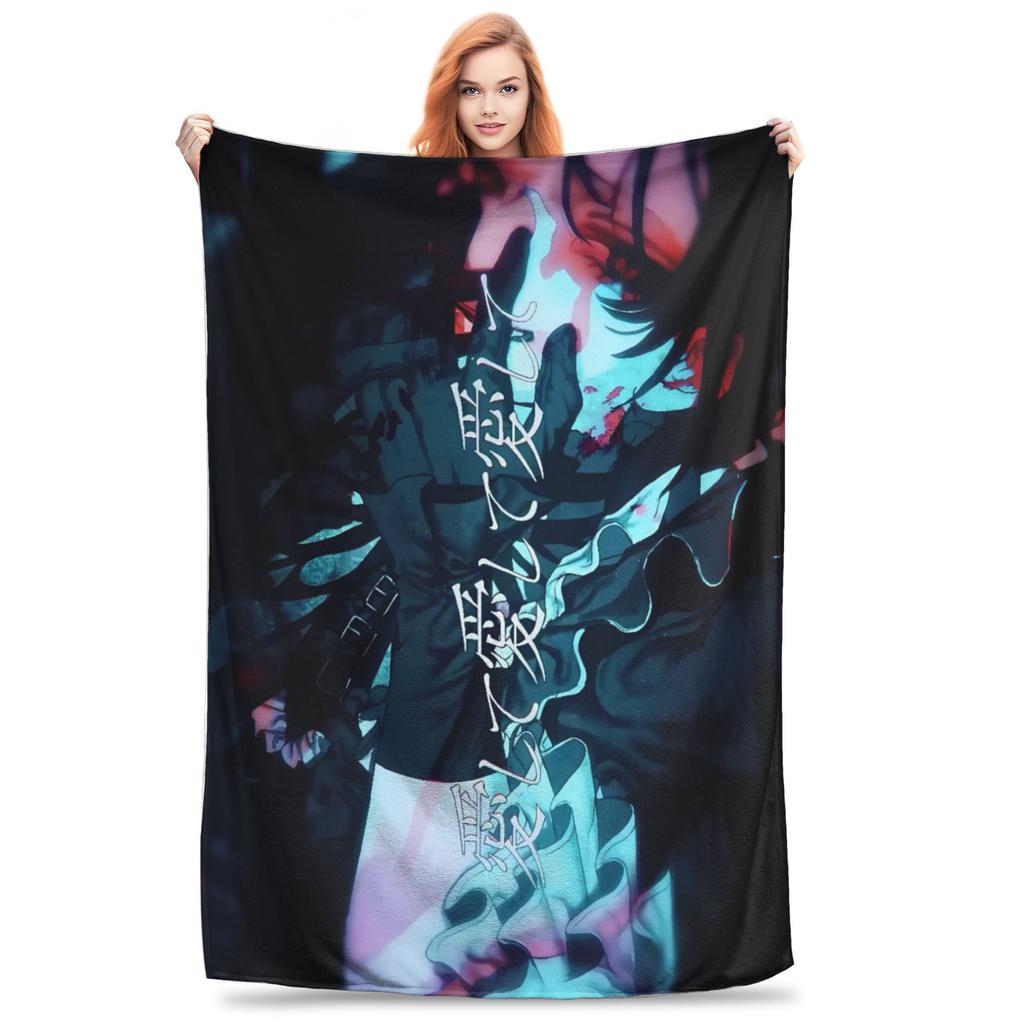 Ado WORLD TOUR Hibana Blanket Winter Soft Durable Throw Blanket for Boy Girl Couch Bed Graphic Bedspread Sofa Bed Cover