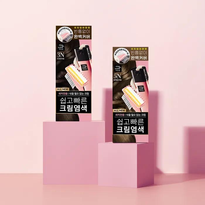 All New Easy and Fast Cream Hair Dye 80g 1 Pack