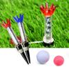 80mm Golf Tees Excellent Durability and Stability 2PCS Tall Step Down Tees Golf Training Practice Tees Golf Balls Accessories