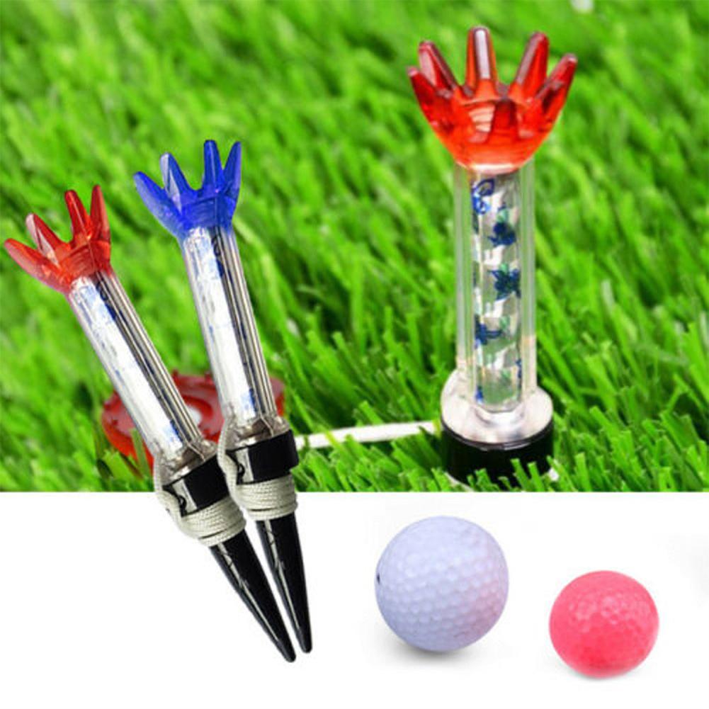 80mm Golf Tees Excellent Durability and Stability 2PCS Tall Step Down Tees Golf Training Practice Tees Golf Balls Accessories
