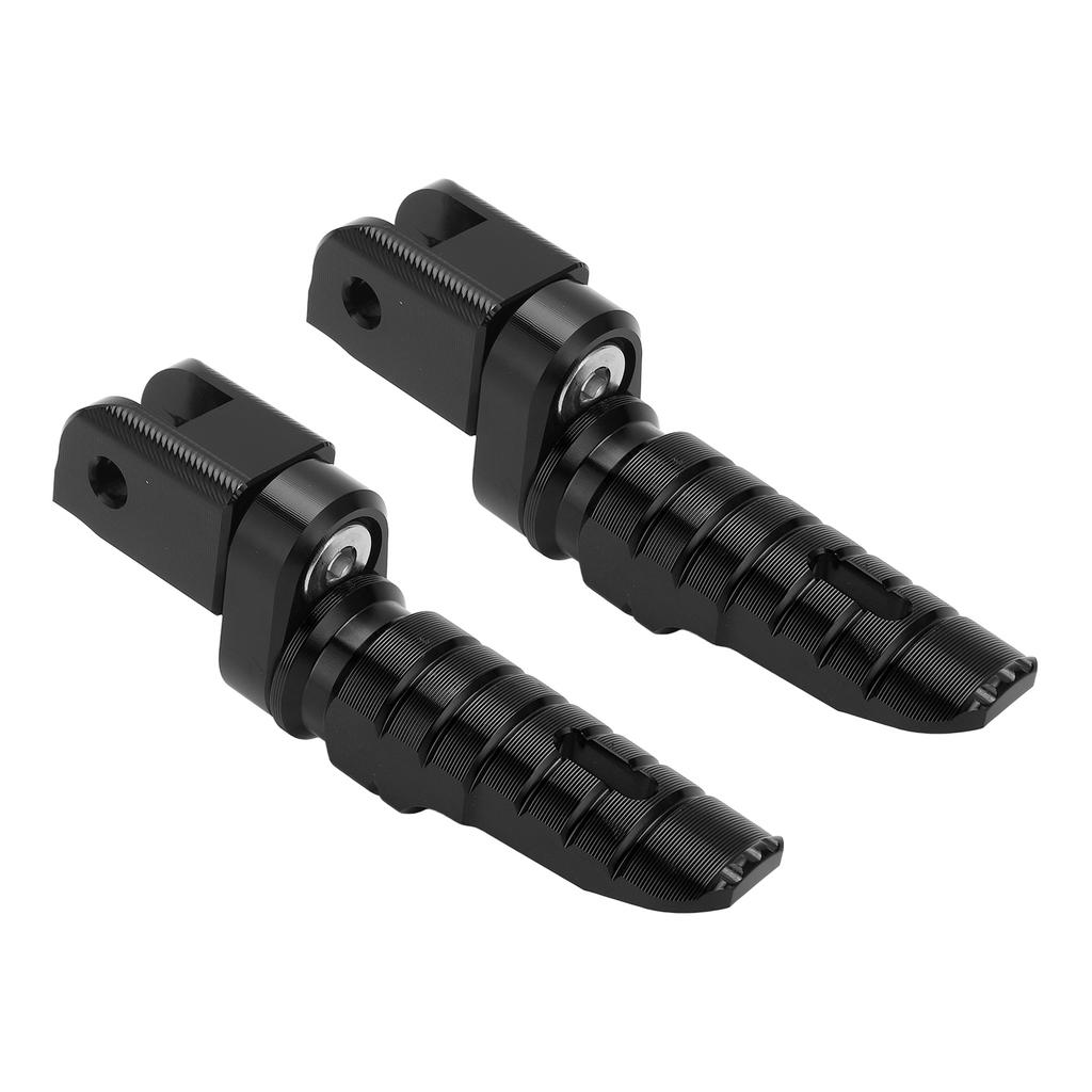 Motorcycle Front Footrests Aluminium Alloy Anti Slip Replacement for MV AGUSTA Brutale 800 RR RR SCS ROSSOBlack