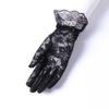 Thin Lace Flower Gloves Sun Protection Summer Mittens Sweet Mesh Hollow Gloves  Driving