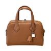First layer TC cowhide Victoria 27cm bowling bag new leather large capacity tote bag portable shoulder bag