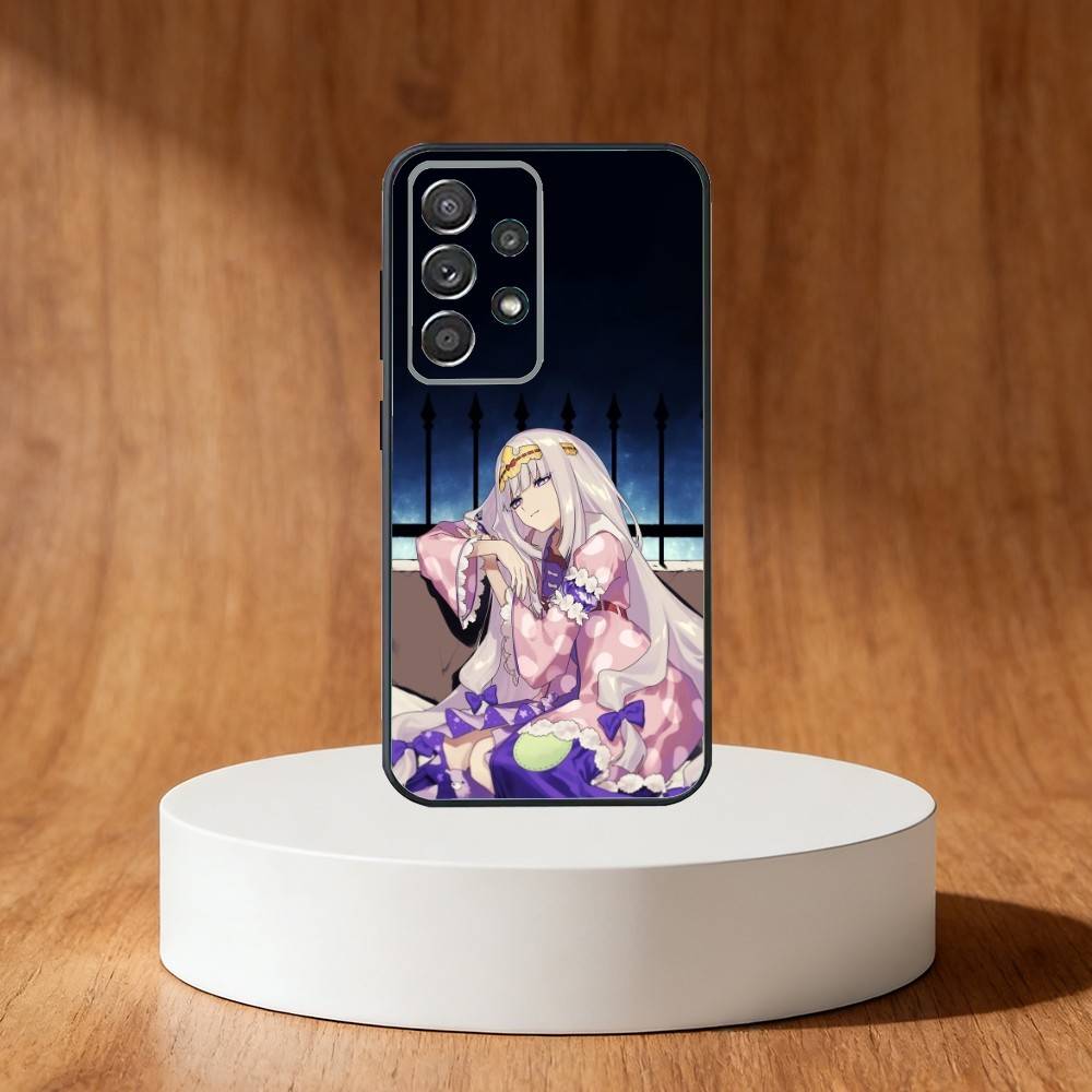 

S-Sleepy Demon C-Castle Phone Case For Samsung S25,S24,S21,S22,S23,S30,Ultra,S20,Plus,Fe,Note,10,9,5G Black Cover Samsung S21plus
