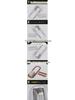 Decorative Frame & Handle Sequin Stickers for 18 GL6 Models' Storage and Glove Box