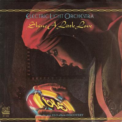 7inch Record ELECTRIC LIGHT ORCHESTRA - Shine A Little Love SJET144 Jet Records 1979 UK Rock Used