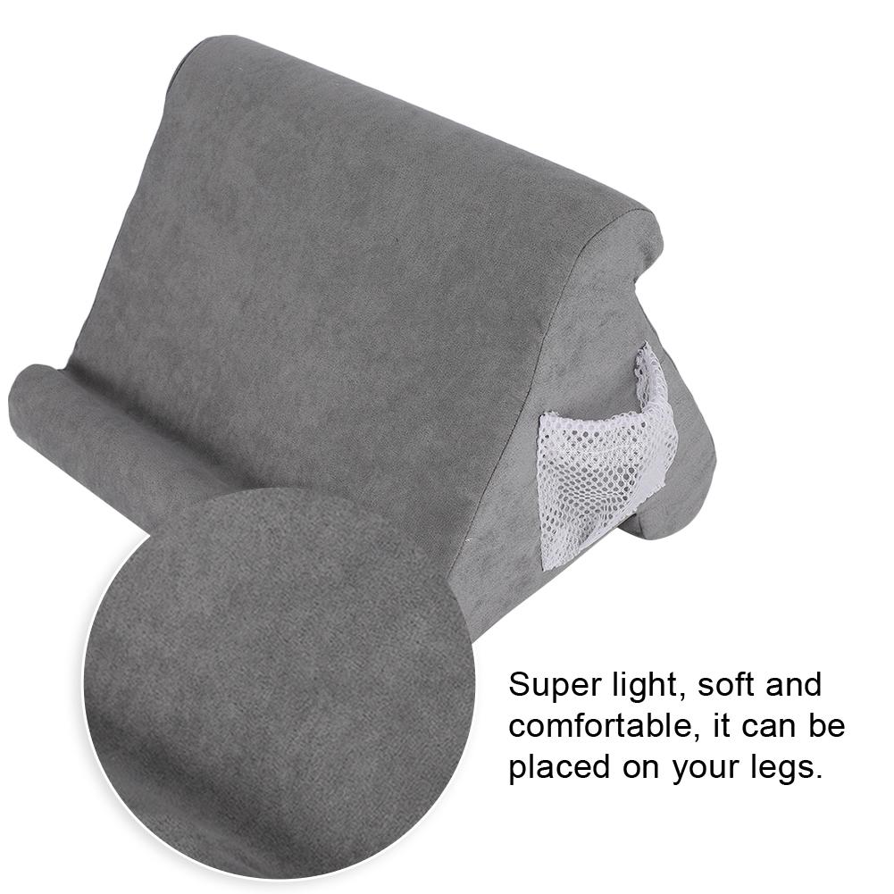 Multi Angle Reading Holder Desktop Stand Soft Pillow for Mobile Phone Tablet Book E Reader