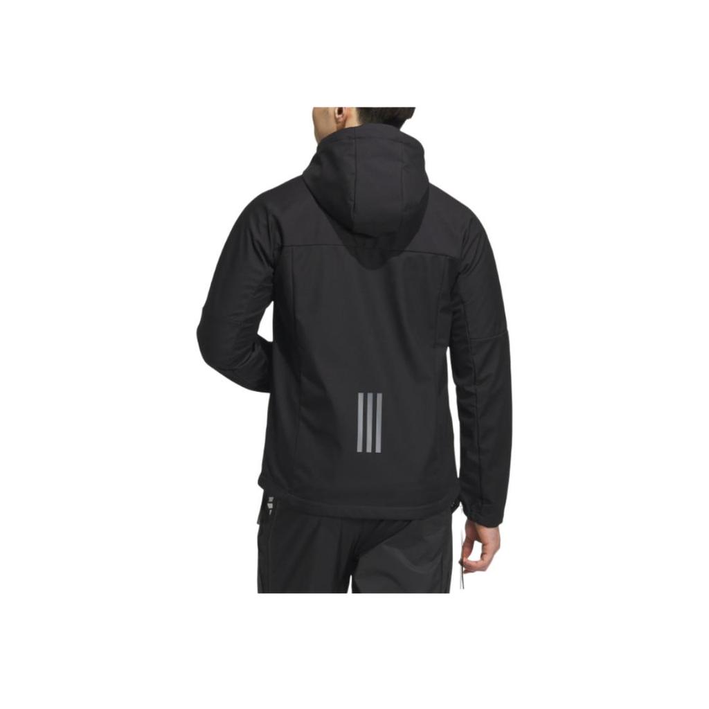 Adidas Softshell Lett Sportshette Komfortabel Jakke Unisex Jakke Svart JM9104