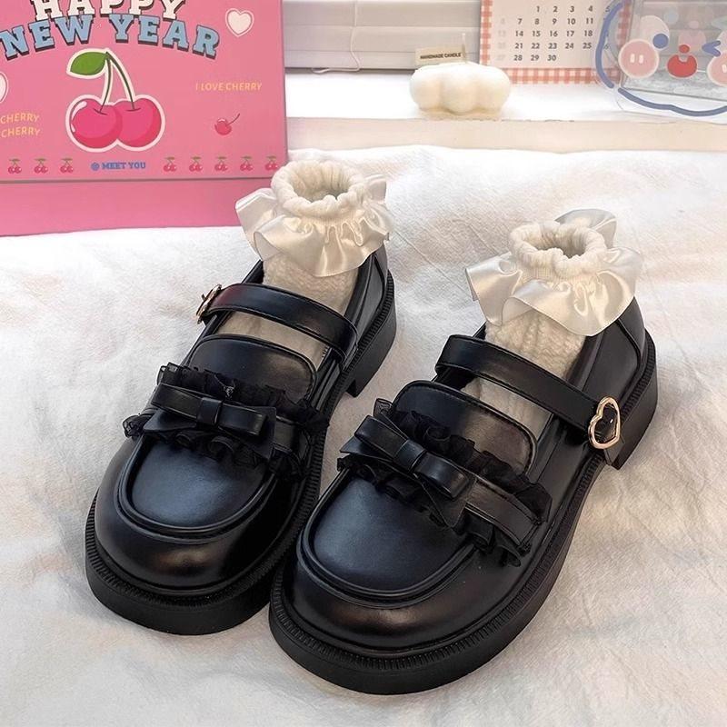 Girls' versatile British style princess shoes new non-slip soft sole student breathable single shoes children's small leather shoes tide