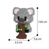 Non-Toxic 12 Styles Gifts Box Cute Zoo Series Building Blocks Kit Kids Toys Diy Micro Blocks Educational Toys Birthday Gifts