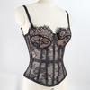 Sexy Lace Corset Top Pure Fit Bustier Camisole Women Slim All