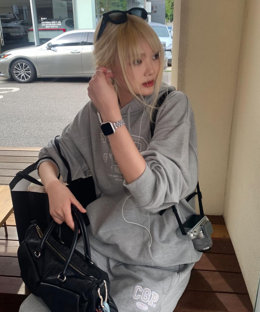 Cgp Arch Logo Hoodie_Gray