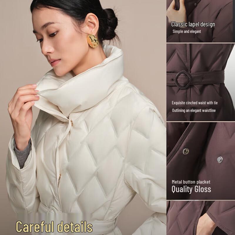 BOSIDENG B250134142 Collared Commuter Down Jacket