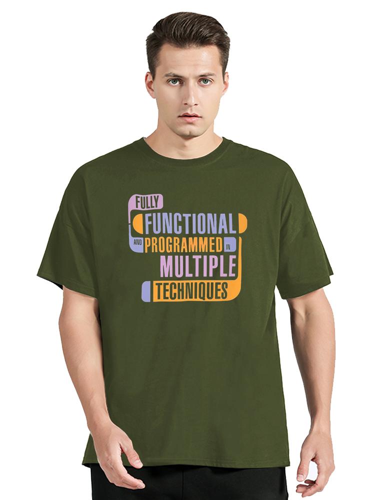 

Футболка Star Treks Computer Fully Functional Stuff для мужчин и женщин, потрясающая футболка из чистого хлопка, футболки, взрослая одежда 4XL