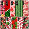 Watermelon Summer Fruit Phone Case For Xiaomi Poco F7 Ultra X5 X6 X7 Pro M7 Redmi 15C 15 13C 13 12C 12 10C 10 10A 9 9C 9A 9T Cov