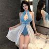 Sexy Want to subdue temptation erotic underwear set temptation night fans women pure cheongsam antique sexy onesie
