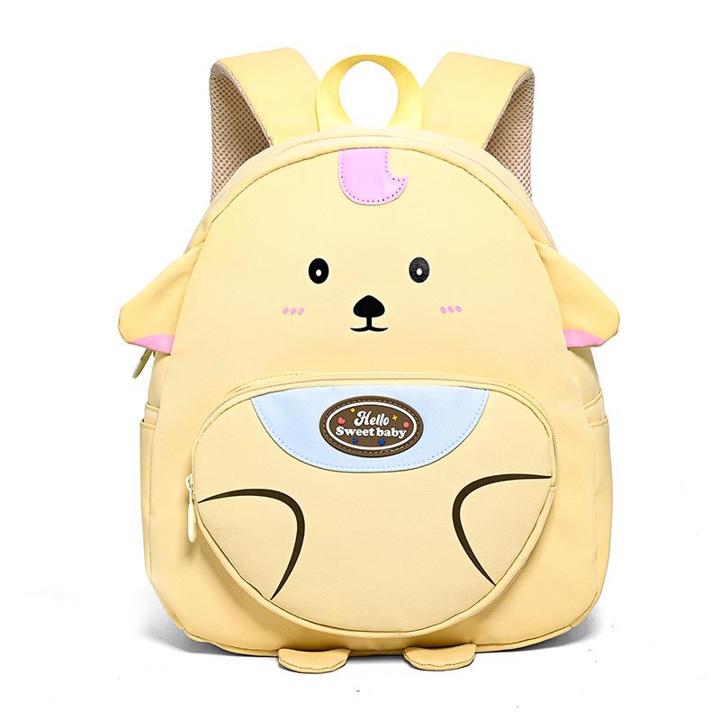 Легкий детский рюкзак с мультяшным жирафом — милый и удобный.