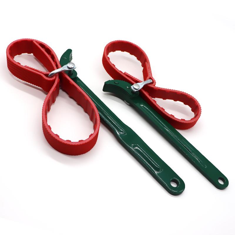Oil Filter Wrench - Red Belt Car Repair Tool