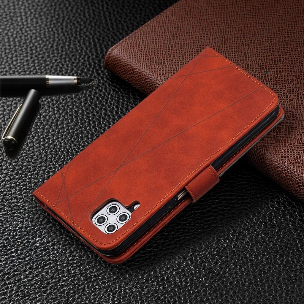 Luxury Magnetic Buckle Flip Leather Phone Case For Huawei P40 Lite E P40 Lite P40 P40 Pro P Smart Z Y9 Prime 2019 Y5 2019 Cover