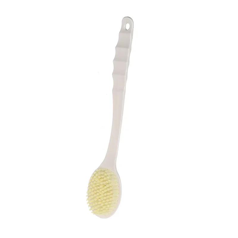 1pc Long Handle Bath Brush Soft Hair Silicon Shower Bathroom Shower Foot Washing Brush Rubbing Mud Brush Bathroom Accessories