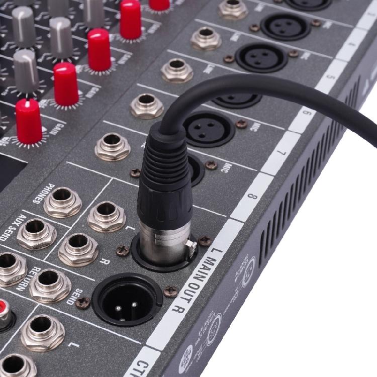 Metal RCAs to 3Pin Female Adapters Cable for Sound Connection for DJs And Musicians