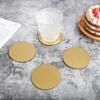 7-teiliges rundes Anti-Rutsch-Untersetzer-Set mit Aufbewahrungsschale, Haushalt, Multifunktional, Edelstahl, Hitzebeständig, Kaffeebecher-Untersetzer