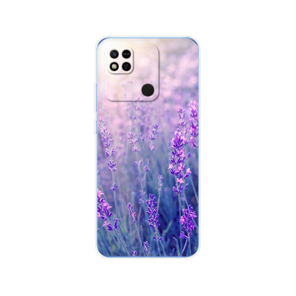 For Redmi 10A Case Back Cover For Xiaomi Redmi 10A Phone Case Redmi10A Bag Tpu Soft Silicon Protective Bumper Etui Funda Coque