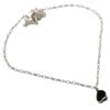 Black Spinel Gemstone Handmade 925 Sterling Silver Jewelry Necklace 20" GK-3474