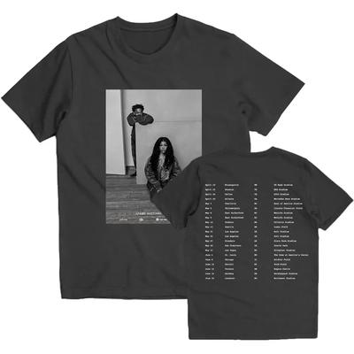 Kendrick Lamar X SZA GrandNational Tour 2025 T-Shirts GNX Album Grafikdruck T-Shirt Baumwolle Sommer Weiches T-Shirt Unisex Herren Top