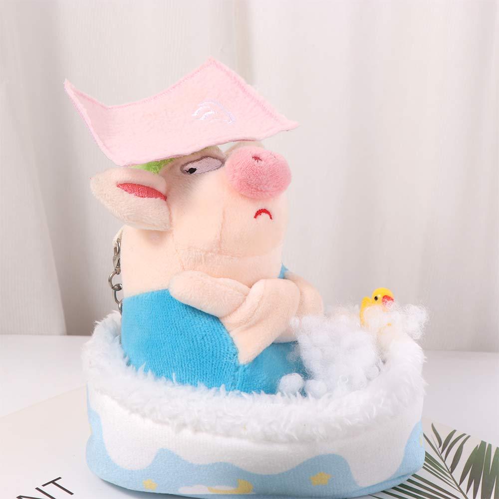 Desktop Decoration Doll Sleeping Bag Scene Decor 10cm Doll Bathtub Cotton Doll Bathtub  Photo Props
