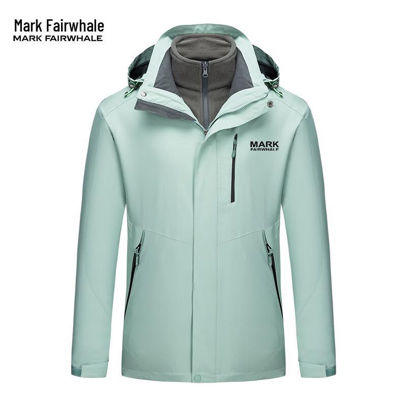 MARK FAIRWHALE 3-in-1 Men's Fleece-Lined Windbreaker Jacket