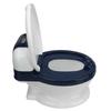Baby Töpfchentrainings-Toilette Kleinkind Trainings Töpfchen Stuhl Abnehmbar Multifunktionale Toilette mit Reinigungsbürste