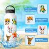 50pcs Large Eyed Animal Stickers New Cartoon Cute Natural Small Animal Graffiti Stickers   Children's Toys