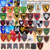 Armadura Chaleco León Medieval Escudo Lobo Bloques de Construcción Castillo Militar Águila Caballero Soldado Figuras Accesorios Ladrillos Juguetes Regalos