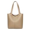 Women's New Simple and Atmospheric Soft Leather Shoulder Tote Bag with Large Capacity and Temperament for Commuting Crossbody Women's Bag