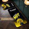 MS Dhoni (1) Customize Name Flannel Kitchen Mat Soft Non-Slip Kitchen Floor Runner Rug for Home Kitchen Decor