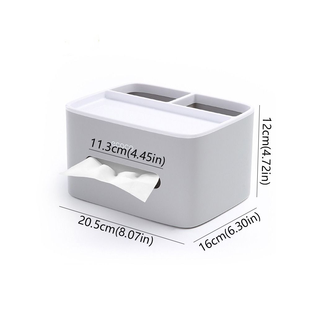 Non Slip Tissue Paper Holder Box Nordic Style Double Layer Tissue Box  Home Living Room
