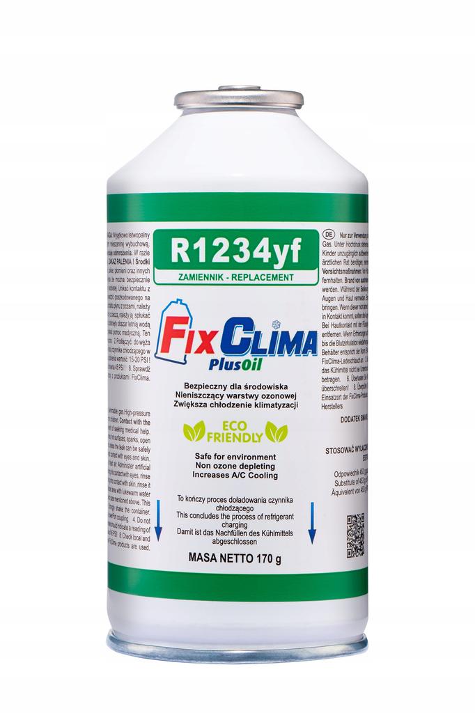 Gas For Air Conditioning Refill In Car R1234yf