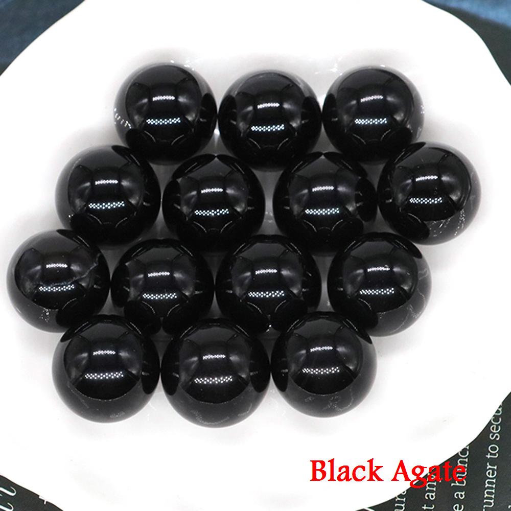Margele Rotunde Mici din Cristal de Piatră Naturală de 16 mm, Vindecare Reiki, Cuarț, Ametist, Agat, Specimen Mineral, Glob, Chakra, Vânzare cu Ridicata