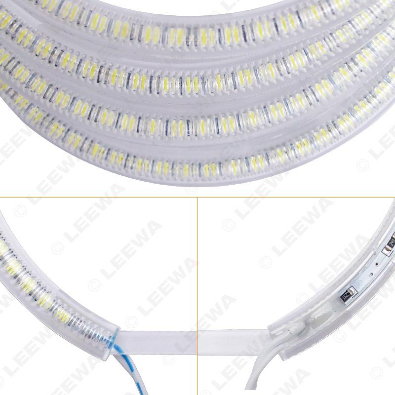 Compatible BMW E36/E38/E39/E46 (99-04) with Lens SMD Cover Angel Eye Halo