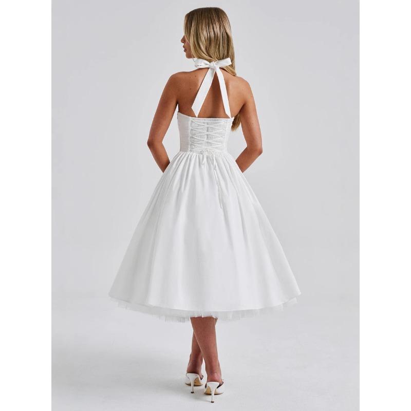 Neues Kleid Tutu-Kleid Abendkleid Damen Schnürrock