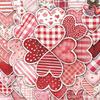 50pcs Cartoon Heart Graffiti Stickers: Waterproof Decals for Guitar, Notebook, Luggage, DIY