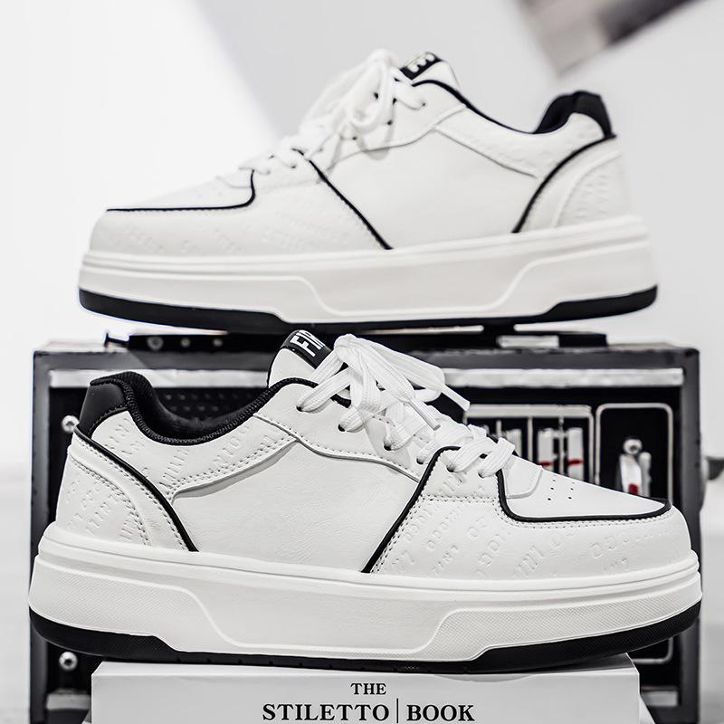Light Luxury Thick Sole, Light and Breathable, Comfortable Soft Sole, High Quality Sports and Leisure Single Shoes, Small White Tide Board Shoes