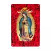 Virgin Mary Metal Tin Sign Religious Home Office Decor