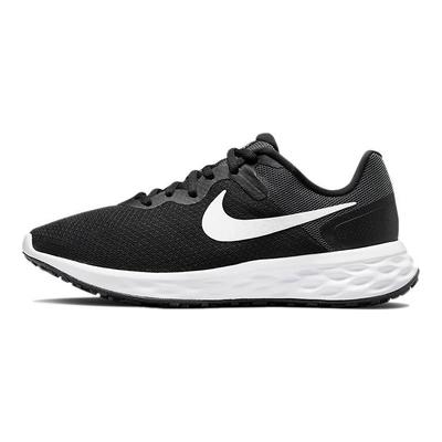 Revolution 6 Next Nature Black White Women Sneakers Dark-Smoke-Grey Cool-Grey DC3729-003