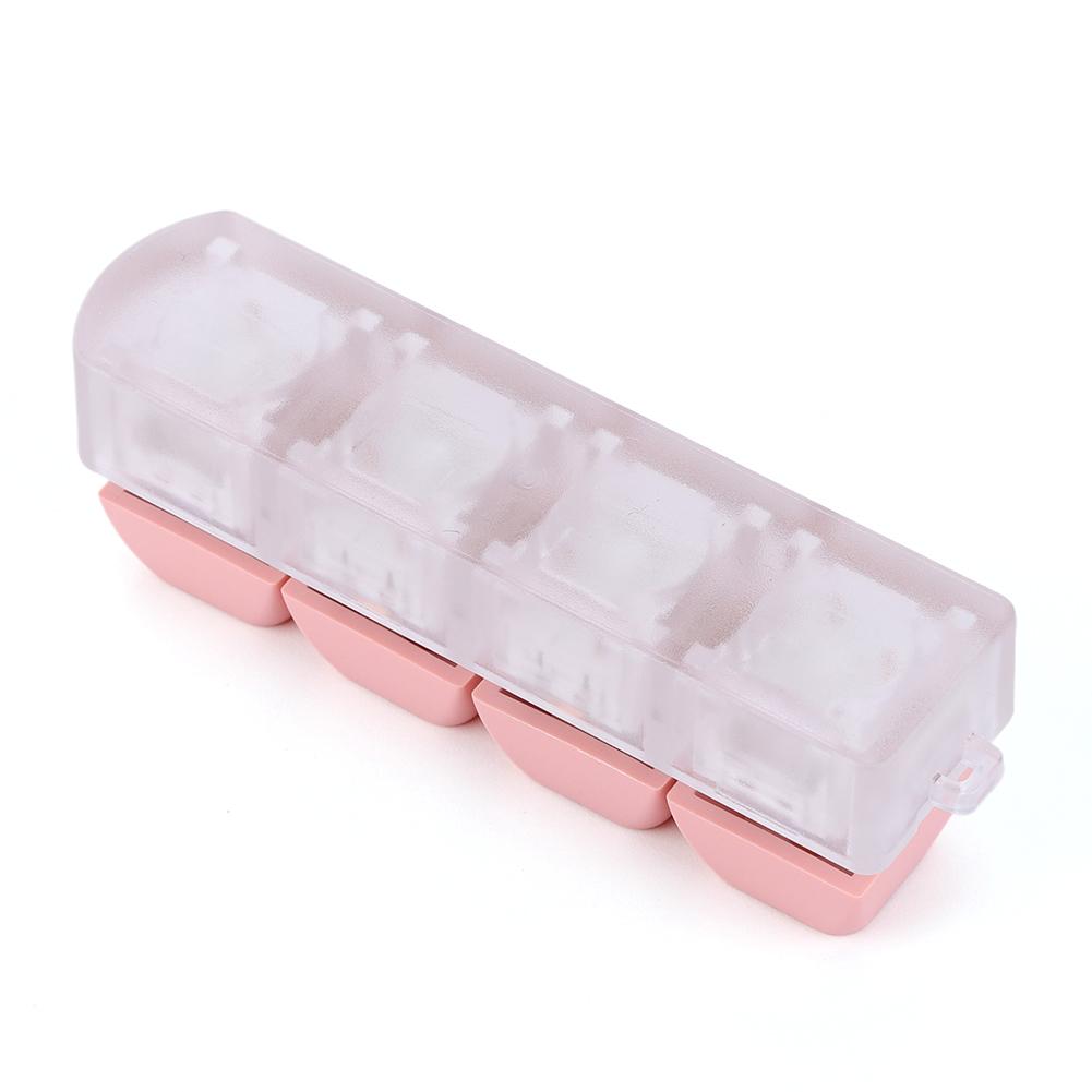 Keyboard Key Toy Button Keycap Fidget Keychain Decompression Toys(Pink)