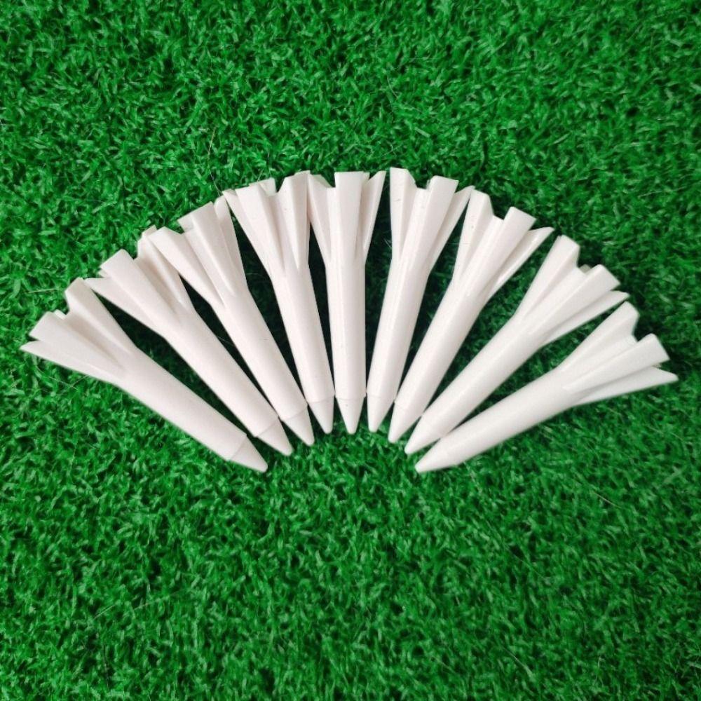 100Pcs Plastic Golf Ball Holder Improved Durability Golf Seats Golf Tee Set Golf Accessories