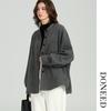 DONEED Women's Casual Button-Up Knitted Cardigan